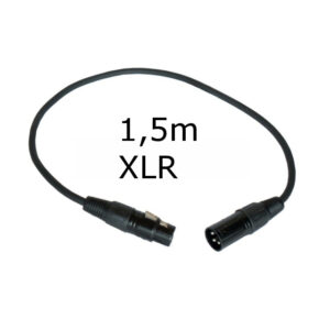 Verleih XLR Kabel / Mikrofonkabel 1,5m