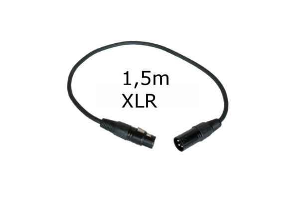 Verleih XLR Kabel / Mikrofonkabel 1,5m