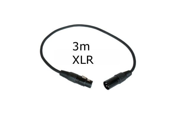 Verleih XLR Kabel / Mikrofonkabel 3m