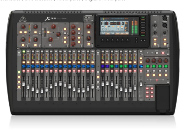 Verleih Behringer x 32 Mischpult 32-Kanal – Bild 3