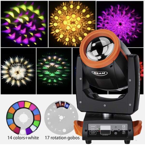 Verleih 230W 7R Beam Moving Head – Bild 4
